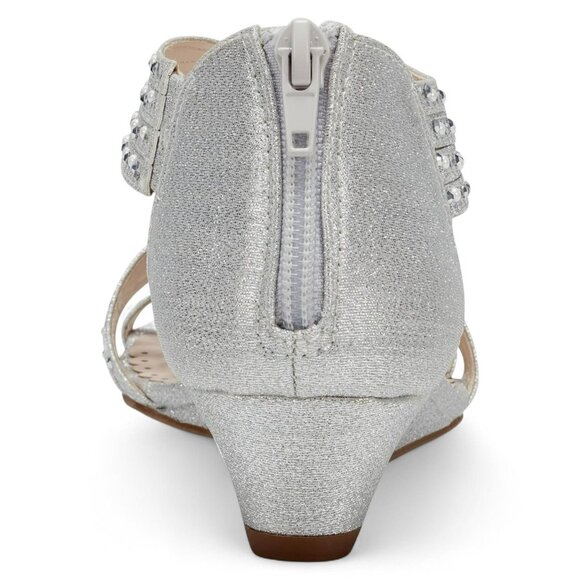 Charter Club Womens Faux Leather Open Toe Wedge Sandals - Picture 3 of 3